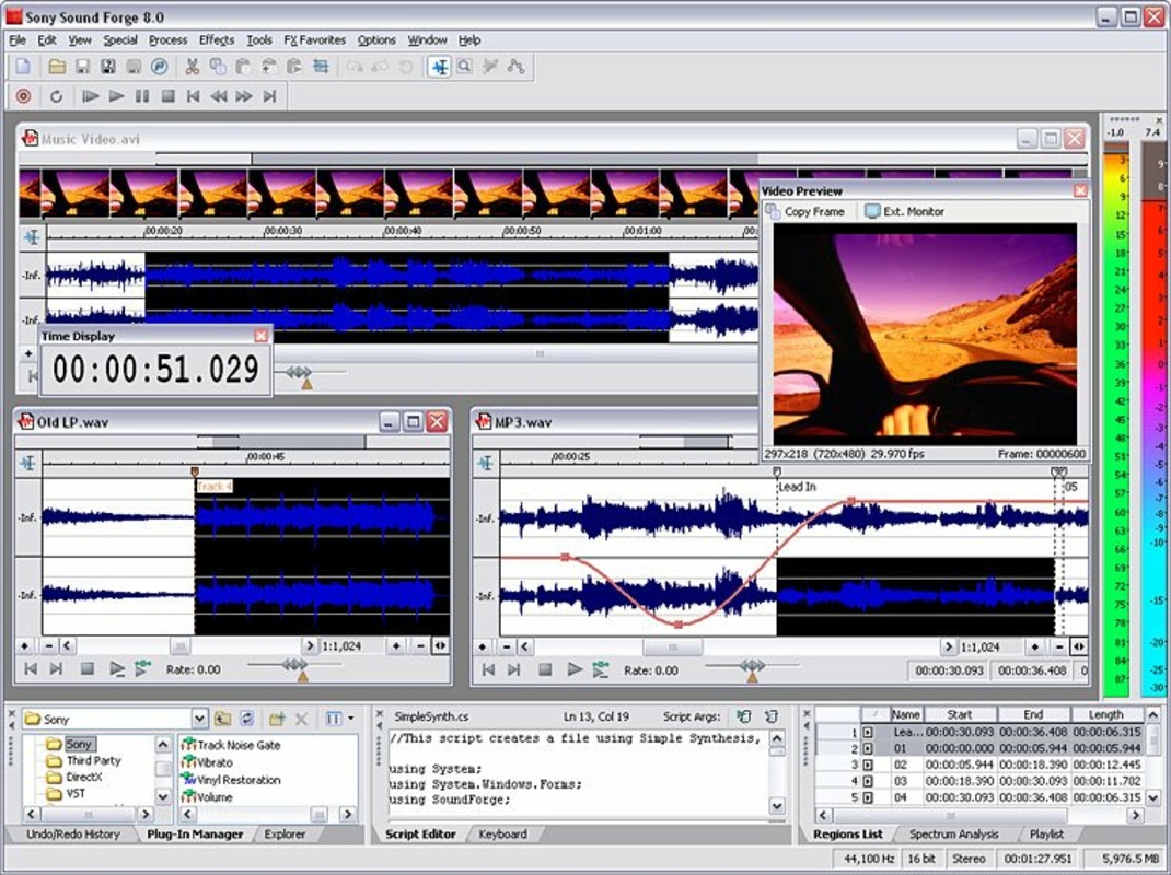 Sound Forge 16.0 for Windows Screenshot 1