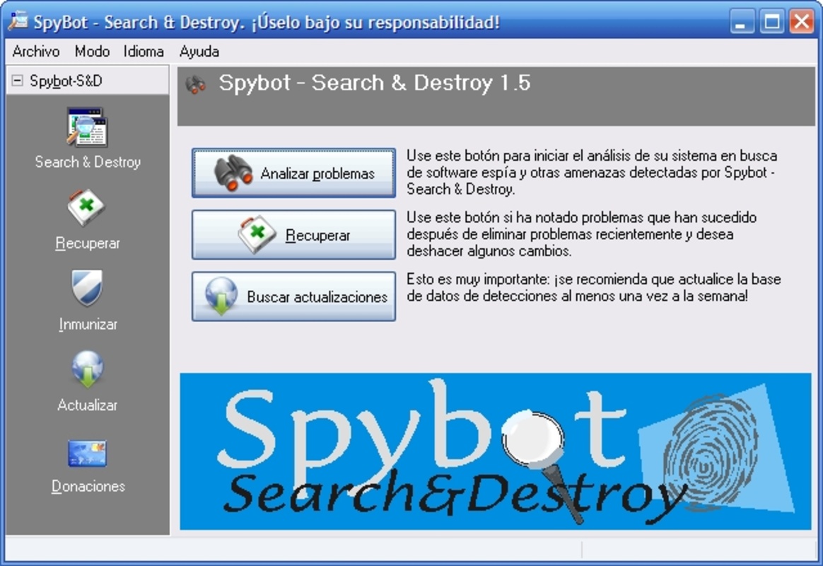 SpyBot Search And Destroy 3.4.0.0 for Windows Screenshot 3