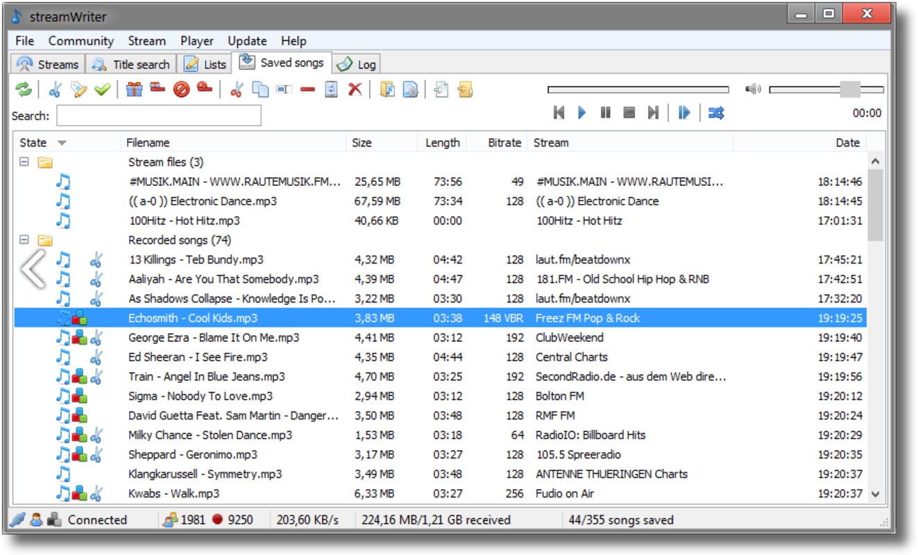 StreamWriter 5.5.1.1 for Windows Screenshot 2