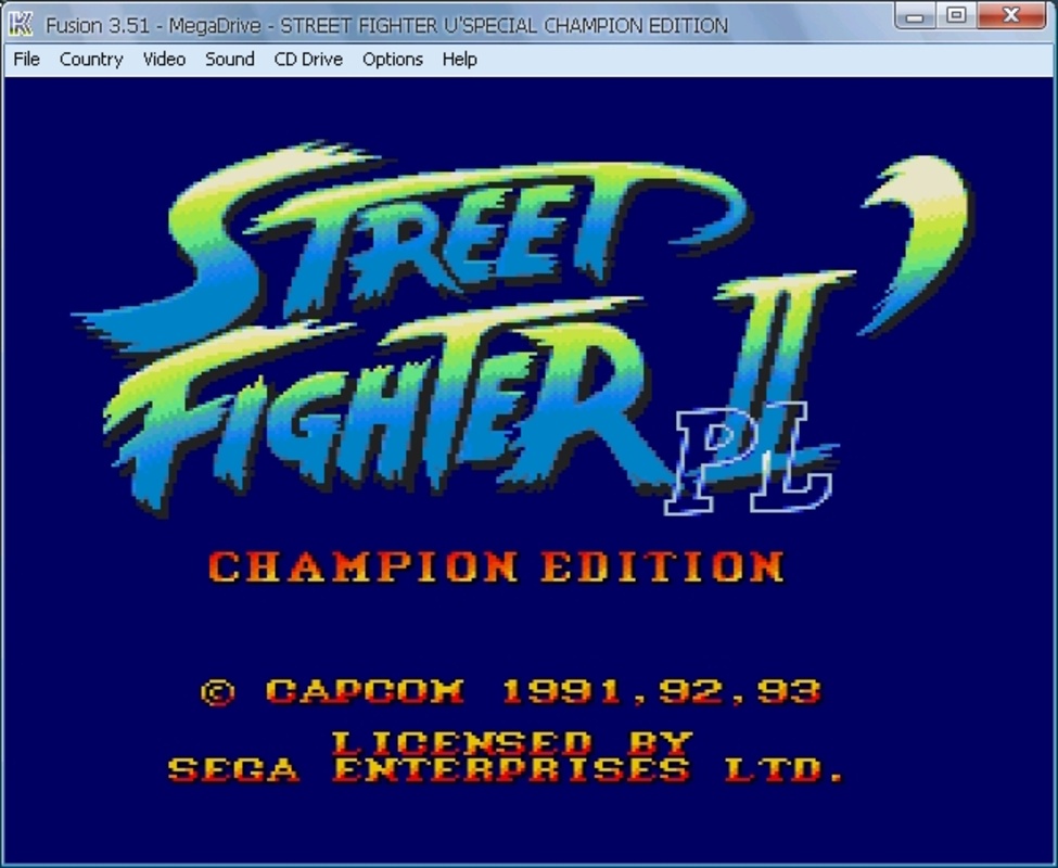 Street Fighter II Plus for Windows Screenshot 4