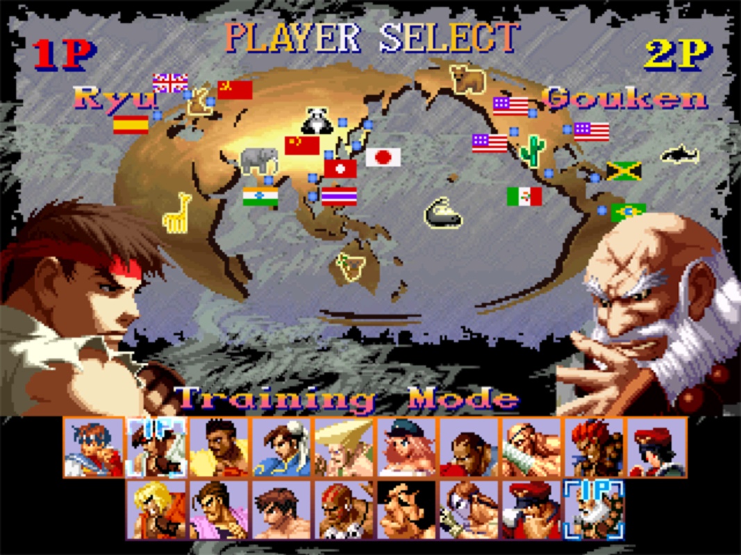 Street Fighter SNK feature