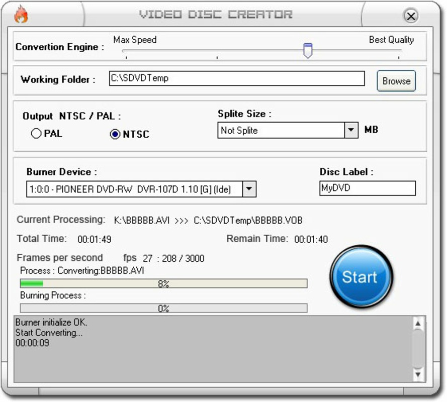 Super DVD Creator 9.8.10 feature