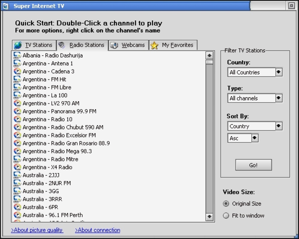 Super Internet TV 8.1 for Windows Screenshot 4