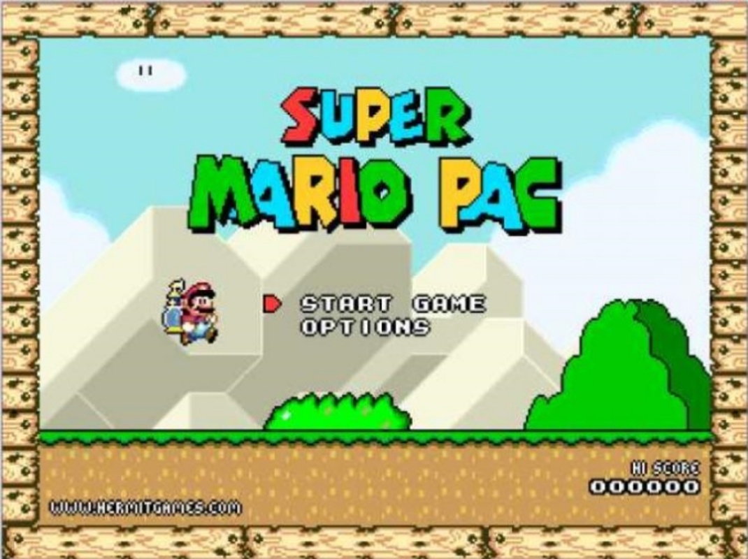 Super Mario Pac 1.1 feature