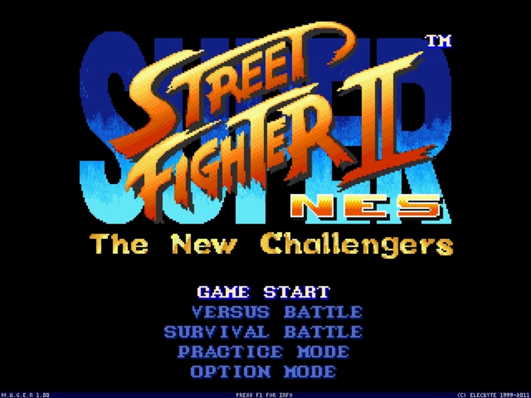 Super Street Fighter 2 NES 1.0.2 for Windows Screenshot 7