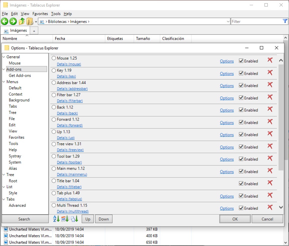 Tablacus Explorer 23.1.31 for Windows Screenshot 2