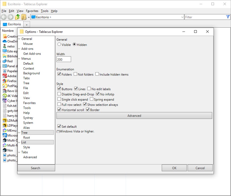 Tablacus Explorer 23.1.31 for Windows Screenshot 3
