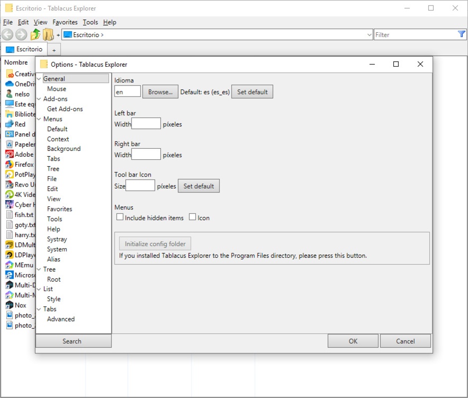 Tablacus Explorer 23.1.31 for Windows Screenshot 4