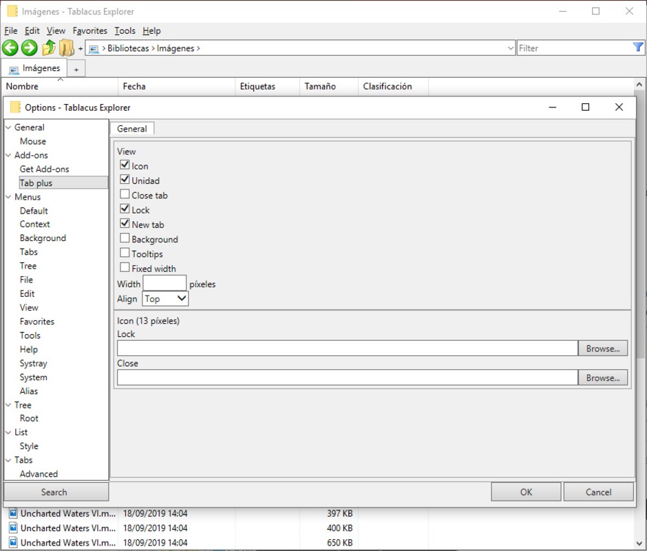 Tablacus Explorer 23.1.31 for Windows Screenshot 5