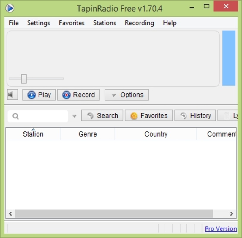 TapinRadio 2.15.96.1 for Windows Screenshot 4