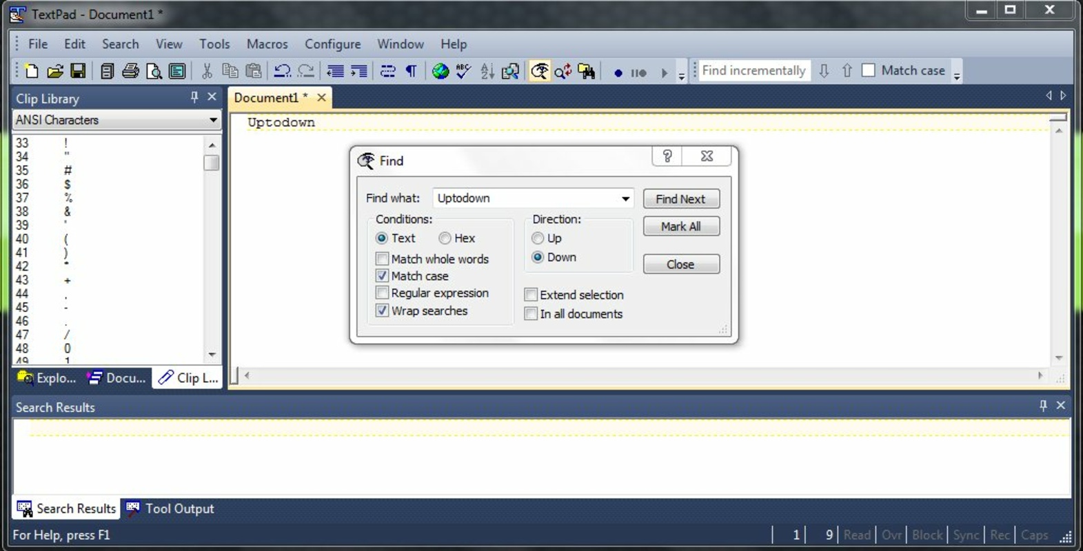 TextPad 8.15.0 for Windows Screenshot 3