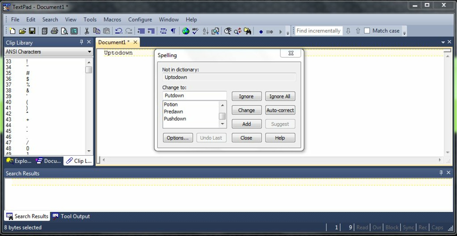 TextPad 8.15.0 for Windows Screenshot 5