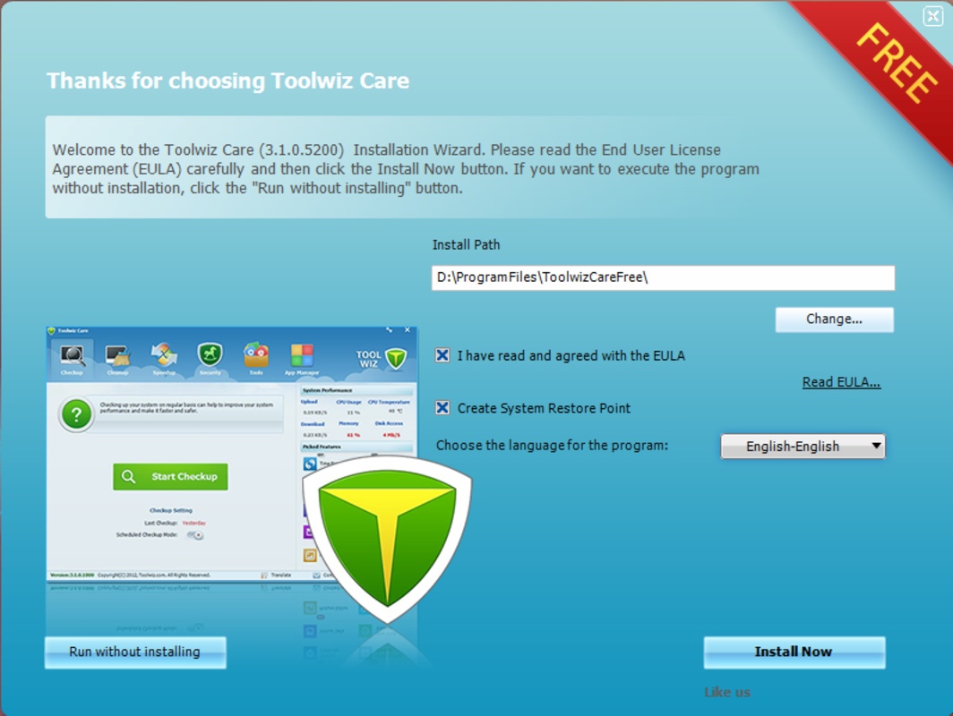 ToolWiz Care 3.1.0.5300 for Windows Screenshot 1
