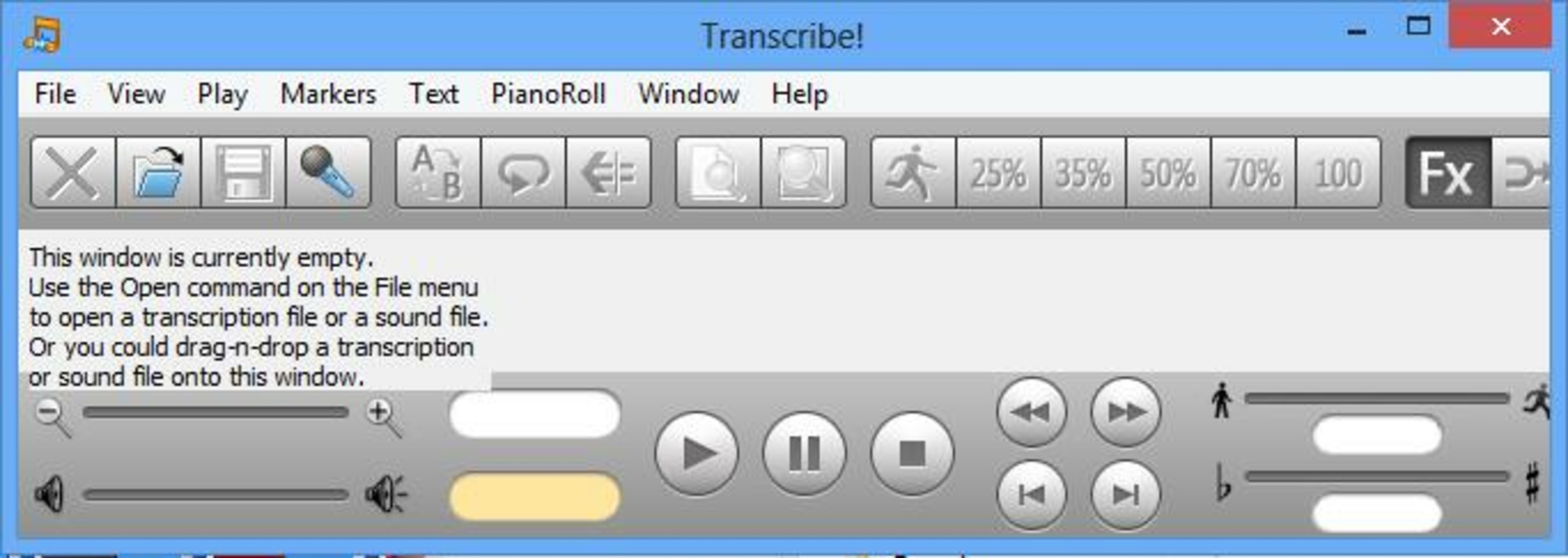 Transcribe! 8.40 for Windows Screenshot 2