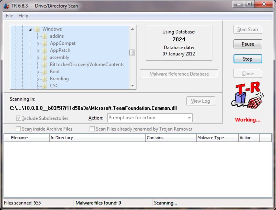 Trojan Remover 6.9.5 Build 2982 feature