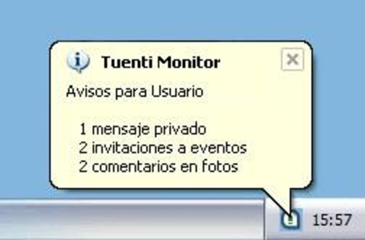 Tuenti Monitor 2.0 for Windows Screenshot 2