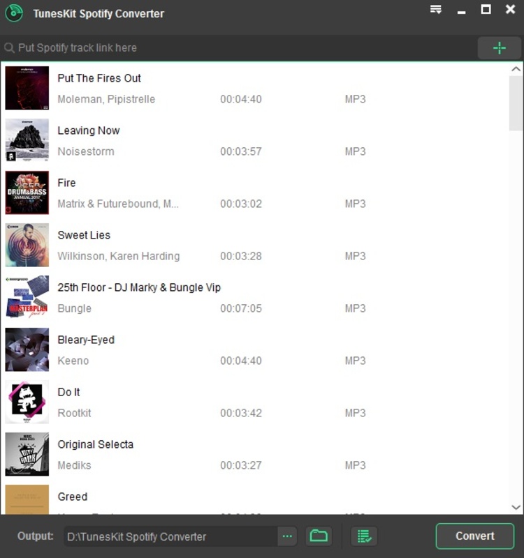 TunesKit Spotify Music Converter 2.1.0 for Windows Screenshot 1