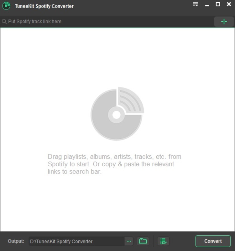 TunesKit Spotify Music Converter 2.1.0 for Windows Screenshot 3