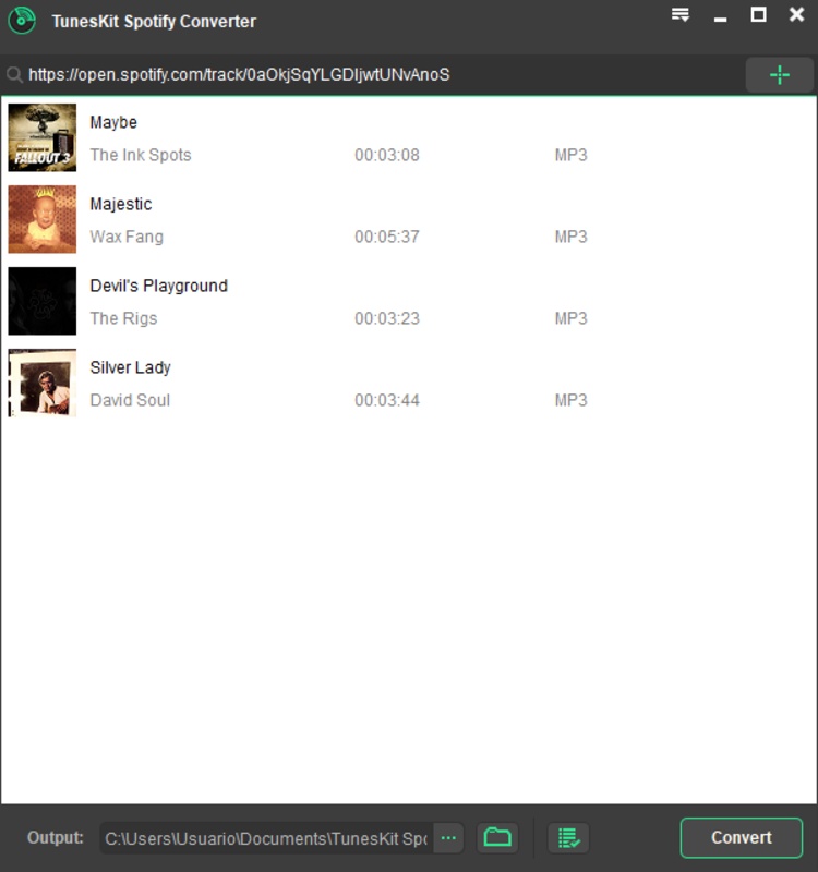 TunesKit Spotify Music Converter 2.1.0 for Windows Screenshot 5