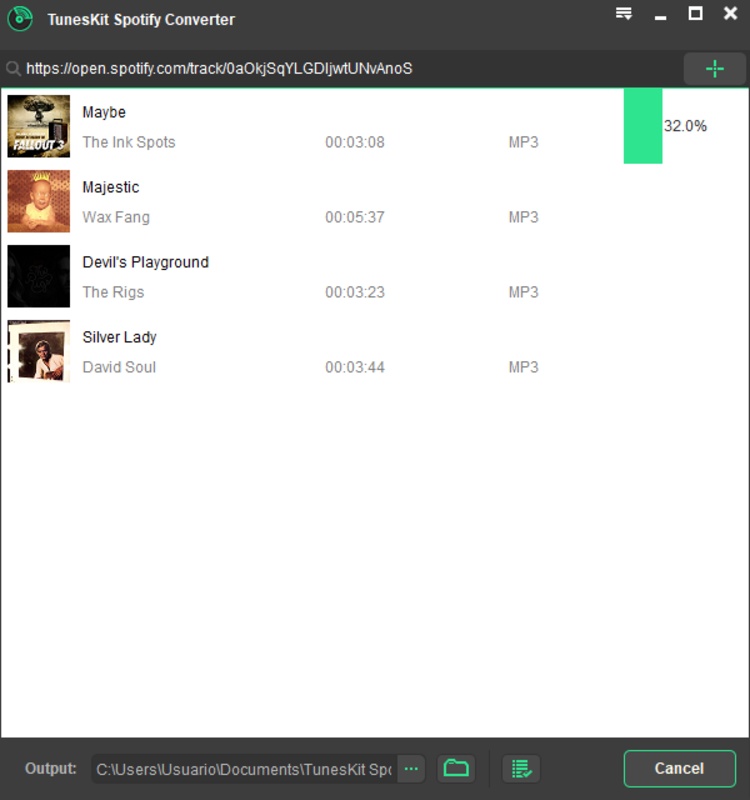 TunesKit Spotify Music Converter 2.1.0 for Windows Screenshot 6