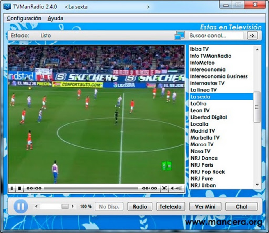 TVManRadio 2.5.0 for Windows Screenshot 2