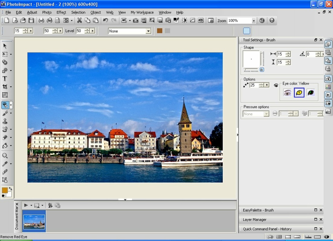 Ulead PhotoImpact 11.0 for Windows Screenshot 1