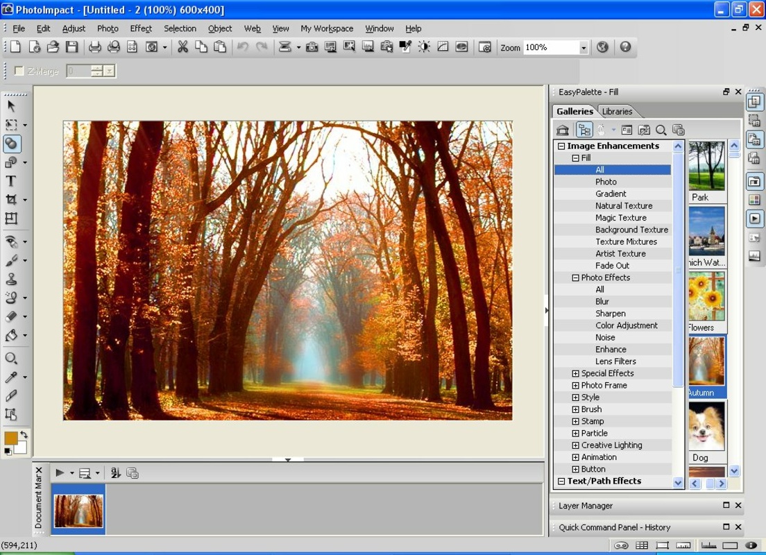 Ulead PhotoImpact 11.0 for Windows Screenshot 5