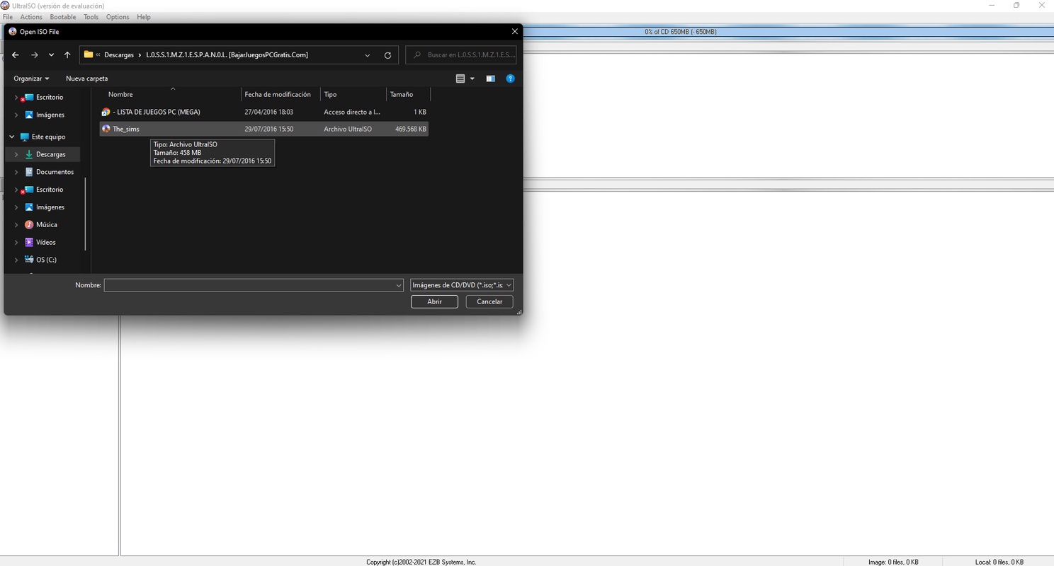 UltraISO 9.7.6.3829 for Windows Screenshot 2
