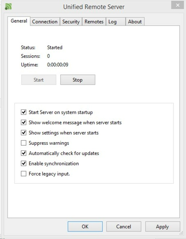 Unified Remote 3.11.0.2483 for Windows Screenshot 2