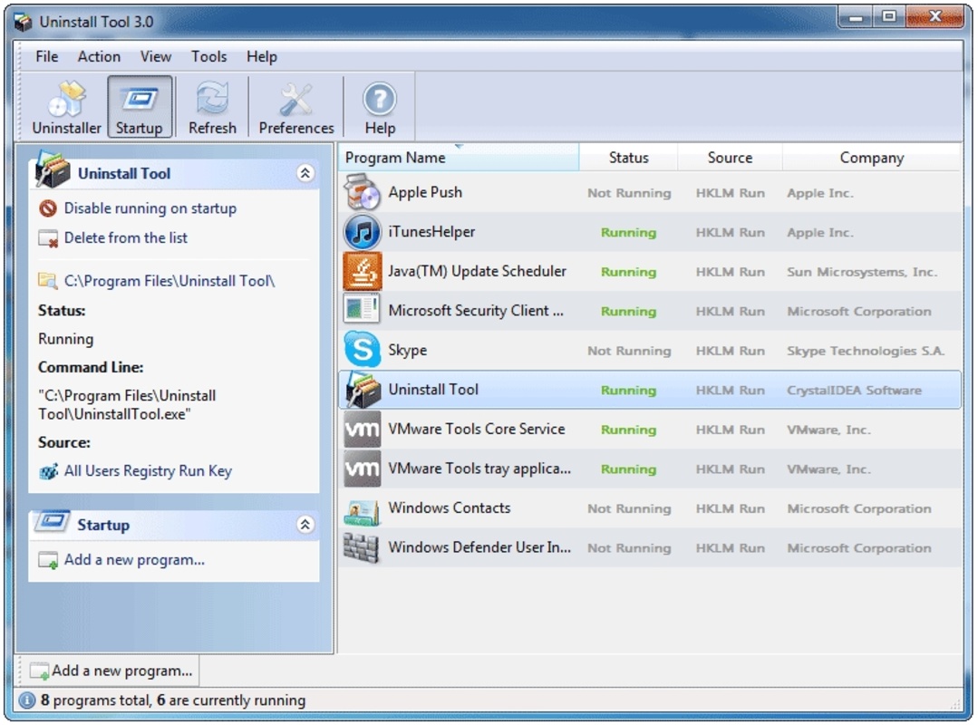 Uninstall Tool 3.5.1 feature