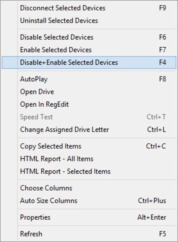 USBDeview 3.06 for Windows Screenshot 3
