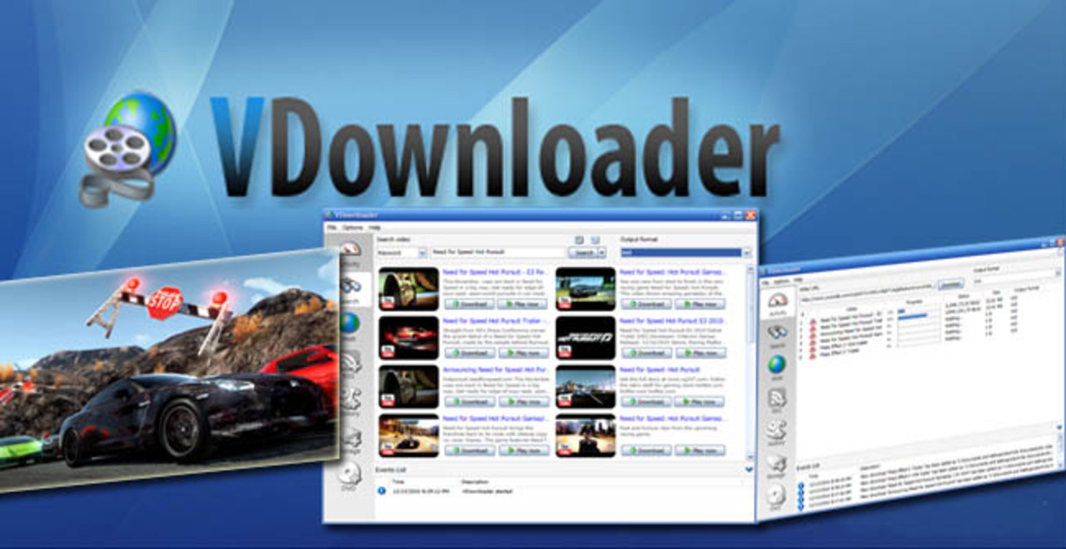 VDownloader 4.2.2001.0 for Windows Screenshot 1