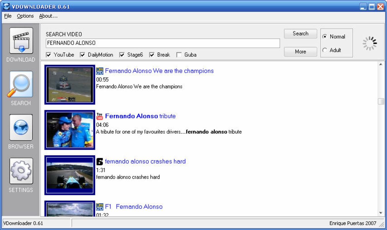 VDownloader 4.2.2001.0 for Windows Screenshot 2