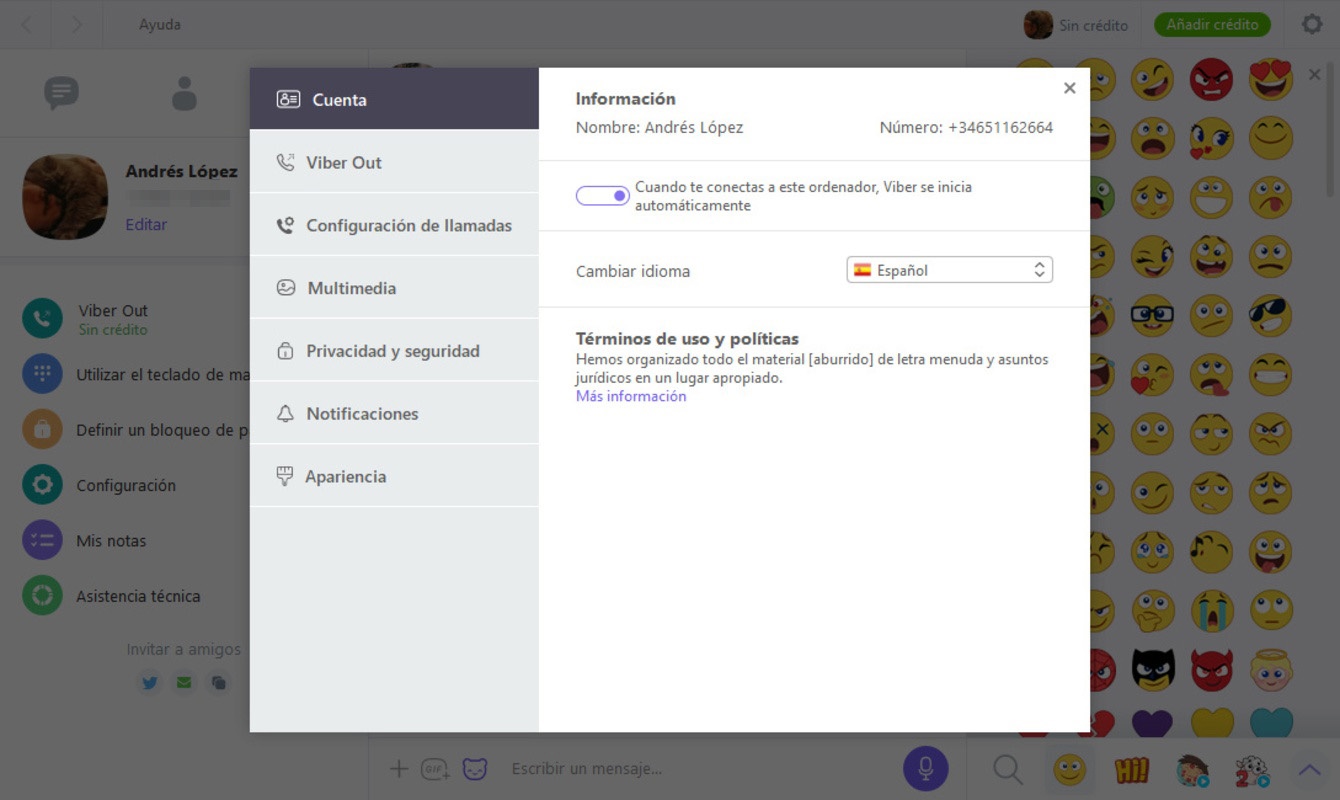 Viber 19.8.0.7 for Windows Screenshot 7