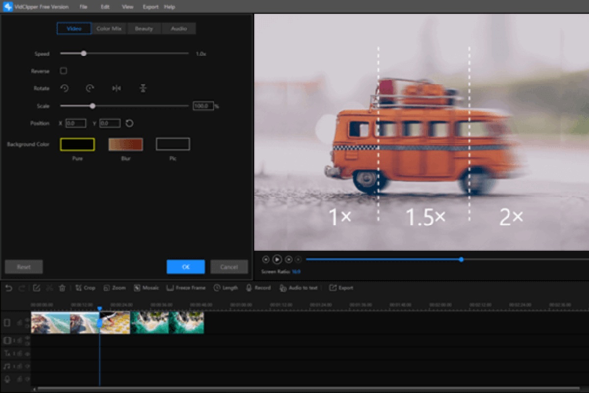 VidClipper Video Editor 4.0.0.1 for Windows Screenshot 7