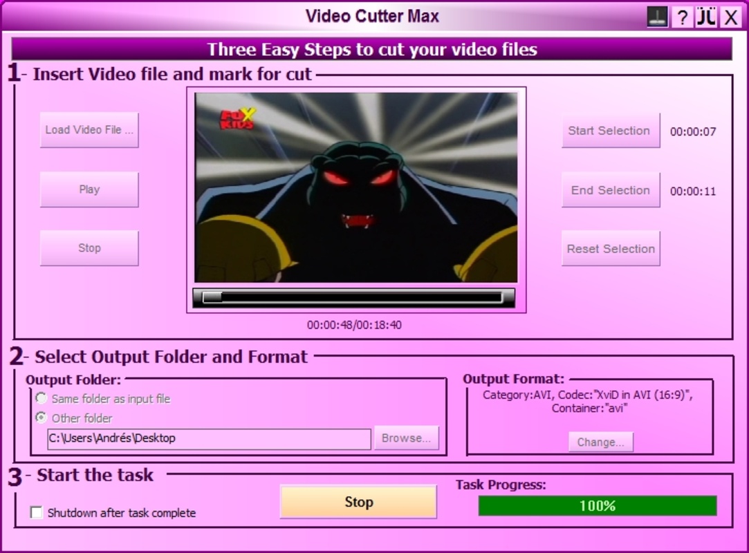 Video Cutter Max 4.3.0.4 for Windows Screenshot 3