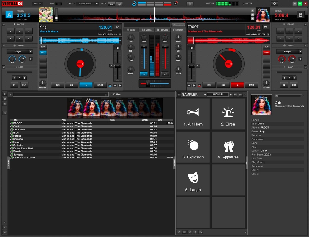 Virtual DJ 2023 Build 7462 for Windows Screenshot 1