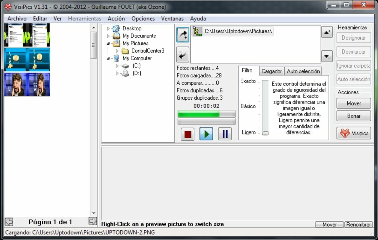 VisiPics 1.31 for Windows Screenshot 4
