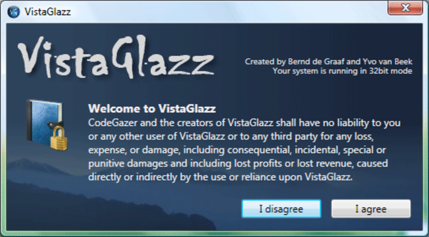 Vista Glazz 2.0 for Windows Screenshot 1