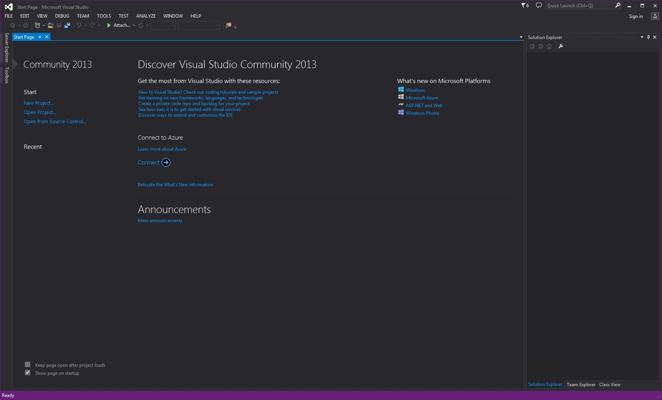 Visual Studio 2013 16.8.30907 for Windows Screenshot 5