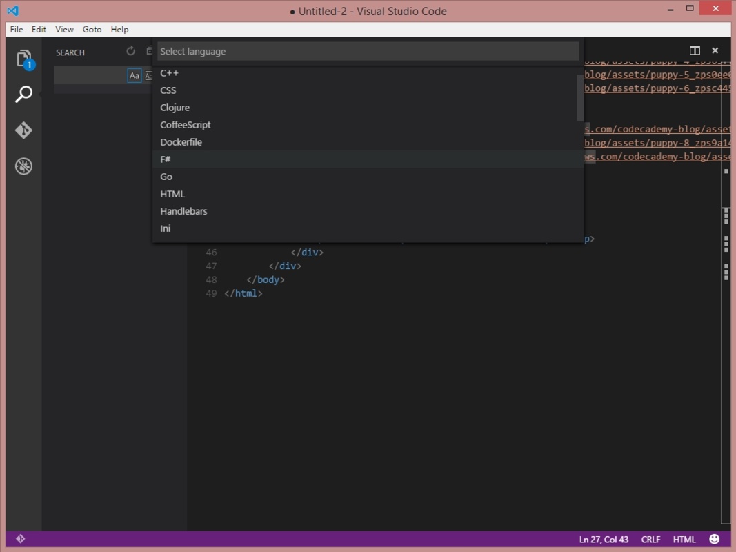 Visual Studio Code 1.77.2 for Windows Screenshot 2
