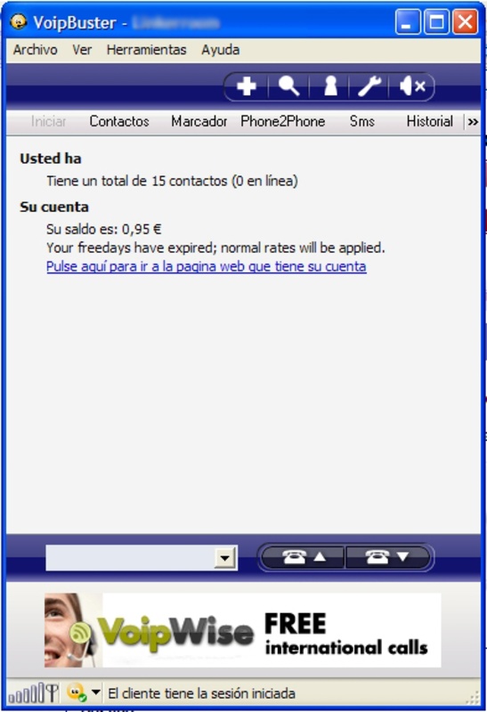 VoIp Buster 4.13 build 720 for Windows Screenshot 2