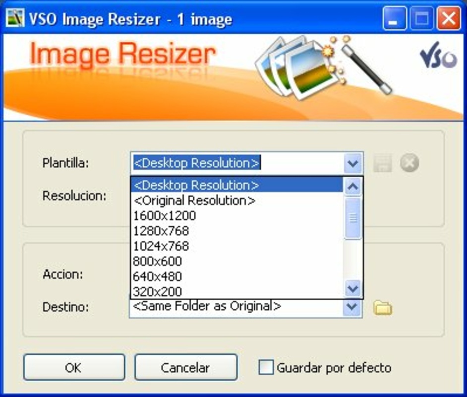 VSO Image Resizer 4.1.0.2 for Windows Screenshot 3