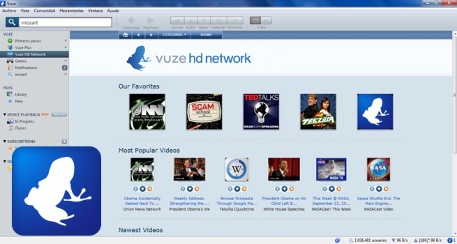 Vuze 5.7.6.0 for Windows Screenshot 2