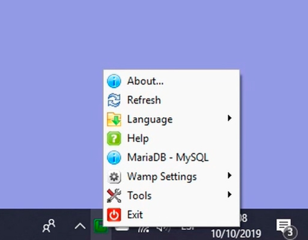 WampServer 3.2.6 for Windows Screenshot 1