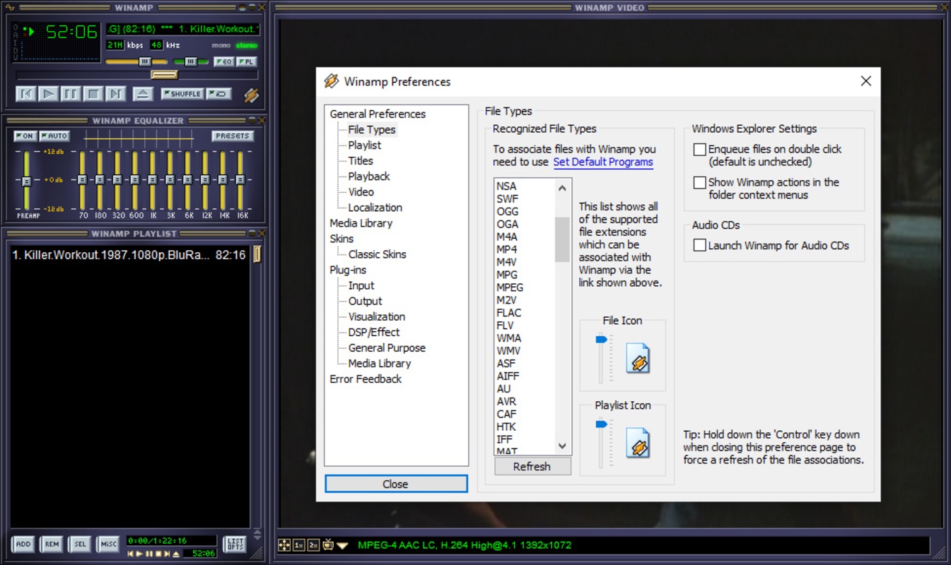 Winamp 5.9.1.10029 for Windows Screenshot 9