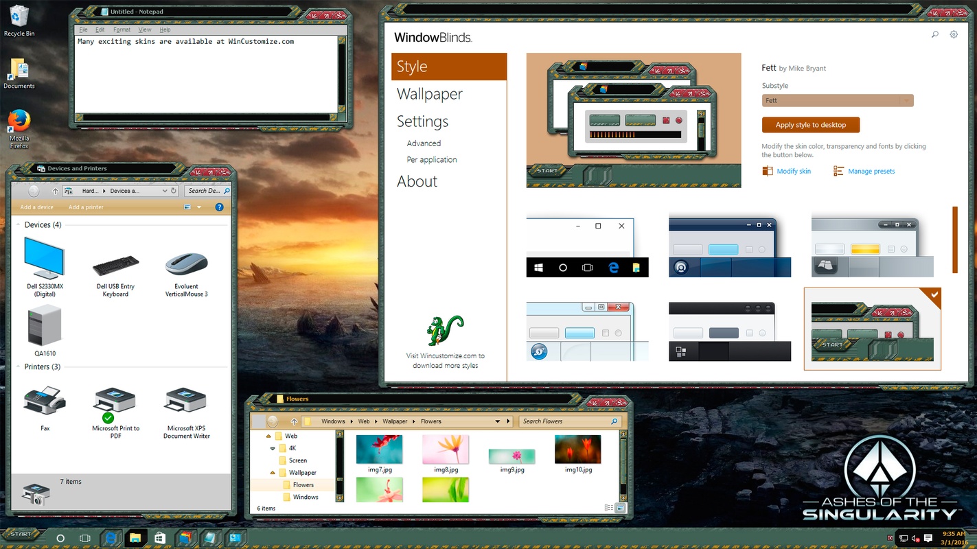 WindowBlinds 11.0.1.0 for Windows Screenshot 5