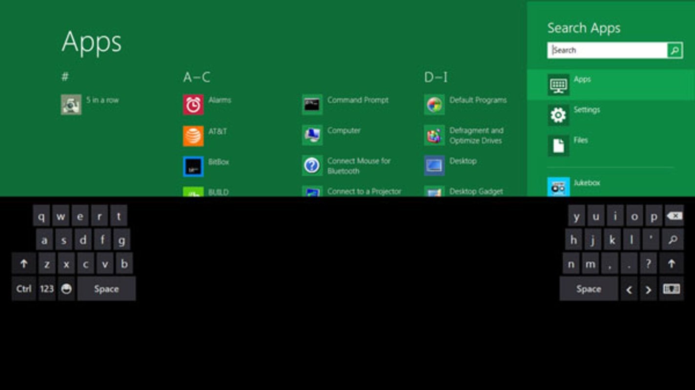 Windows 8 (64 bits) for Windows Screenshot 2