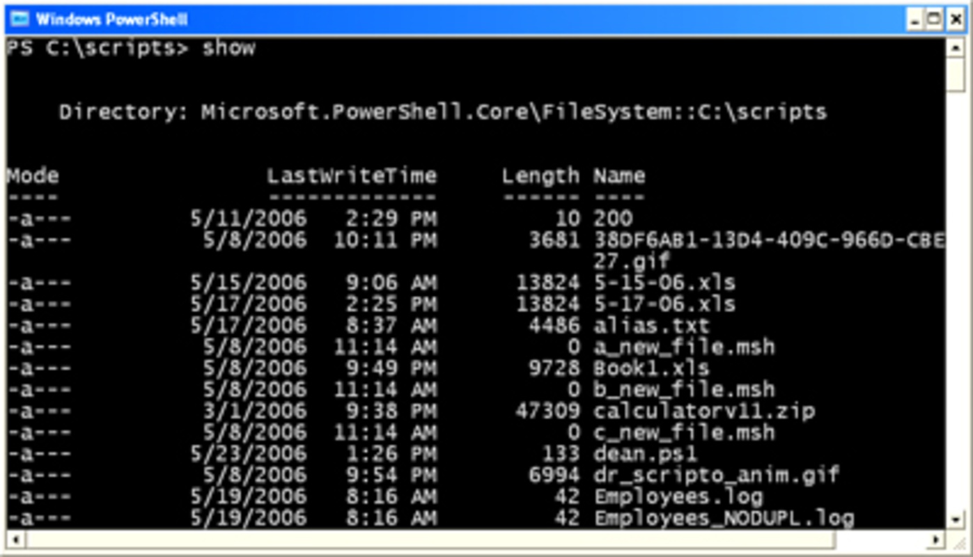 Windows PowerShell 7.3.8 feature