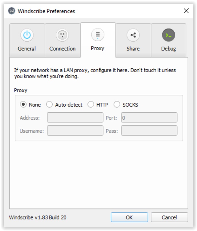Windscribe VPN 2.5.18 for Windows Screenshot 5